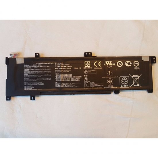 Replacement For Asus A501LB A501LX A501UB Battery 48Wh 11.4V