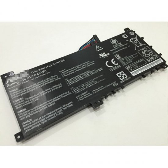 Replacement For Asus B41N1304 Battery 46Wh 14.4V