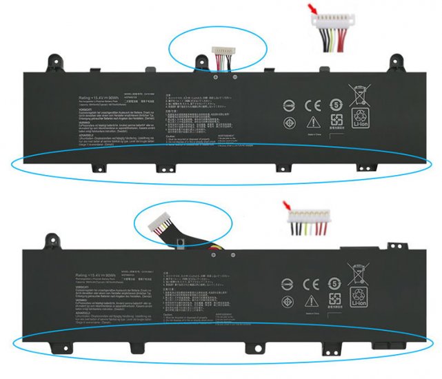 Replacement For Asus TUF706IU FA706QR Battery 90Wh 15.4V