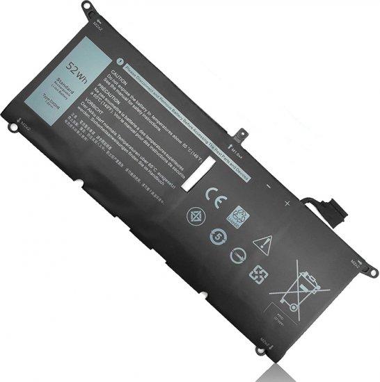 Replacement For Dell DXGH8 Battery 7.6V 52Wh