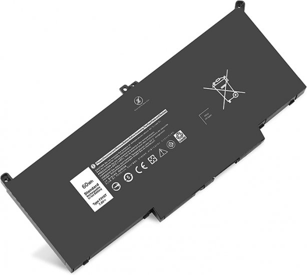 Replacement For Dell 2X39G Battery 60Wh 7.6V