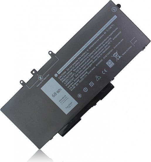 Replacement For Dell Latitude E5280 E5480 Battery 68Wh 7.6V
