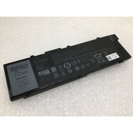 Replacement For Dell Precision 7520 Battery 11.1V 72Wh