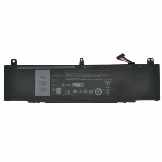 Replacement For Dell TDW5P Battery 76Wh 15.2V