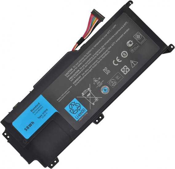 Replacement For Dell XPS 14Z-L412x Battery 58Wh 14.8V