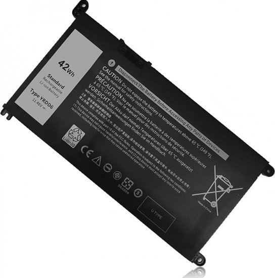 Replacement For Dell 1VX1H 01VX1H Battery 42Wh 11.46V