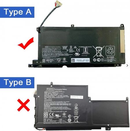 Replacement For HP HSTNN-DB9G Battery 4323mAh 11.55V