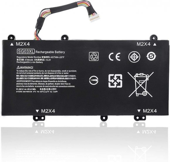Replacement For HP TPN-I126 Battery 61.6Wh 11.55V