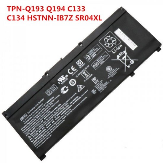 Replacement For HP TPN-Q193 Battery 4550mAh 15.4V
