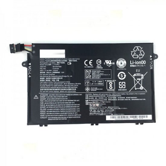 Replacement For Lenovo ThinkPad E480 E490 Battery 45Wh 11.1V