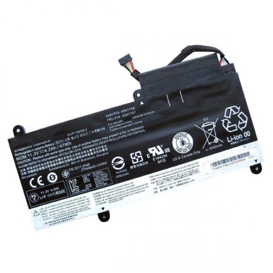 Replacement For Lenovo 45N1752 Battery 47Wh 11.3V