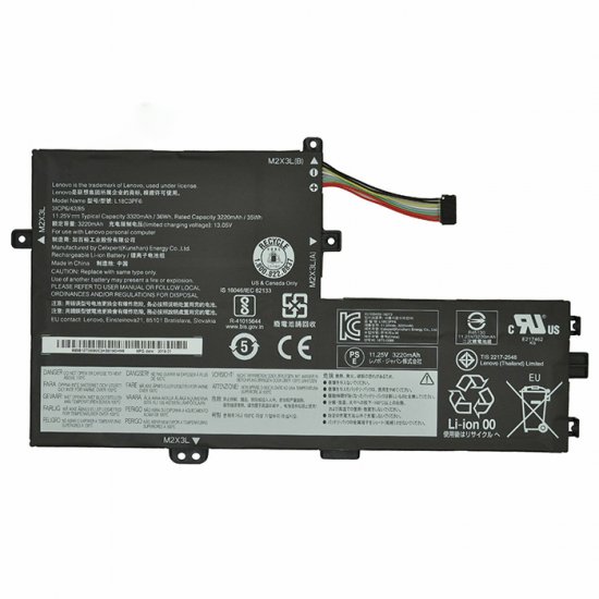 Replacement For Lenovo IdeaPad C340-15IWL Battery 52.5Wh 11.4V