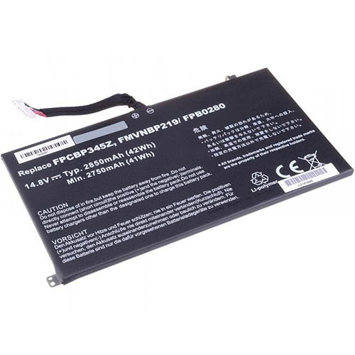 Replacement For Fujitsu UH552 Laptop Battery 2840mAh 14.8V