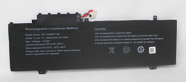 Replacement For Gateway GWTN141-2BL Laptop Battery 4500mAh 11.4V