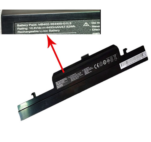 Replacement For Haier MB402-3S4400-G1L3 Laptop Battery 4400mah 10.8V