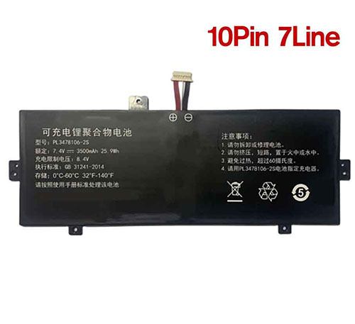 Replacement For Haier JianaiS11 Pro Laptop Battery 3500mAh 7.4V