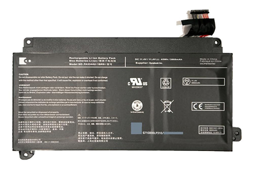 Replacement For Toshiba PA5344U-1BRS Laptop Battery 3860mAh 11.4V