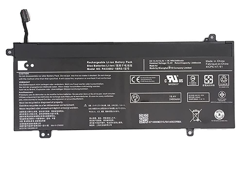 Replacement For Toshiba PA5366U-1BRS Laptop Battery 2480mAh 15.4V
