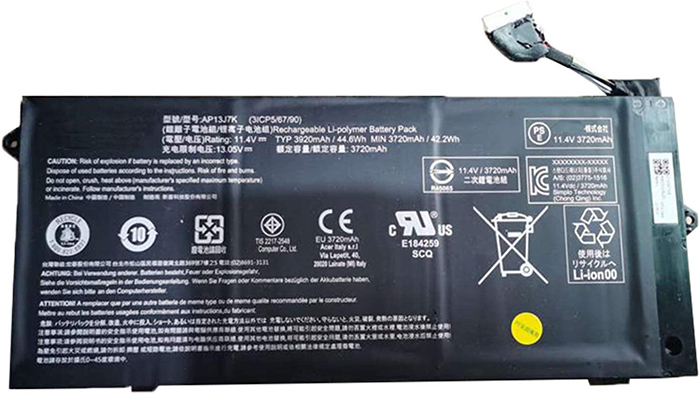 Replacement For Acer Chromebook C740 Laptop Battery 3920mAh