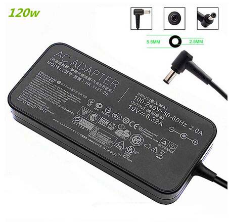 Replacement For Asus ADP-120RH B 19V 6.32A 120W AC Adapter