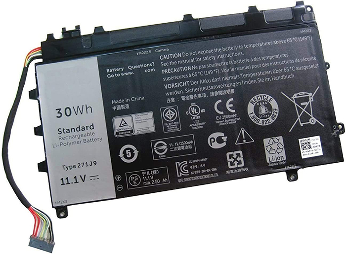 Replacement For Dell GWV47 0GWV47 Battery 30Wh 11.1V