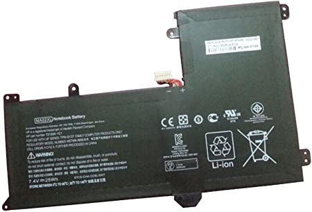 Replacement For HP MA02XL Battery 25Wh 7.4V