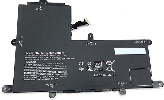 Replacement For HP 823908-1C1 Battery 37Wh 7.6V