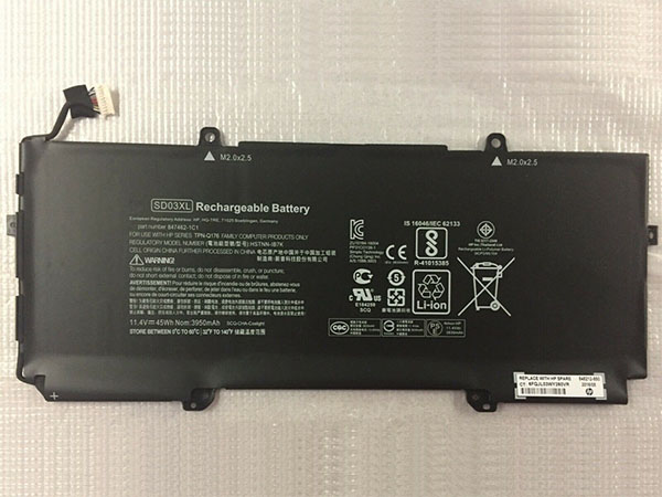 Replacement For HP SD03XL Battery 52.5Wh 11.55V