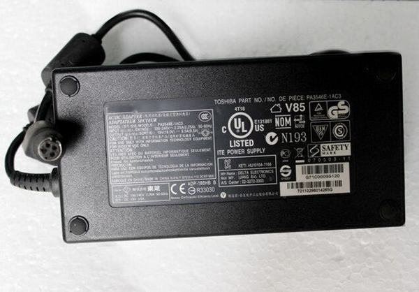 Replacement For Toshiba PA3546U-1ACA 19V 9.5A 180W Adapter