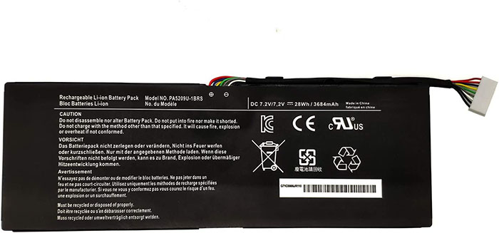 Replacement For Toshiba Satellite L15W-B Battery 28Wh 7.2V